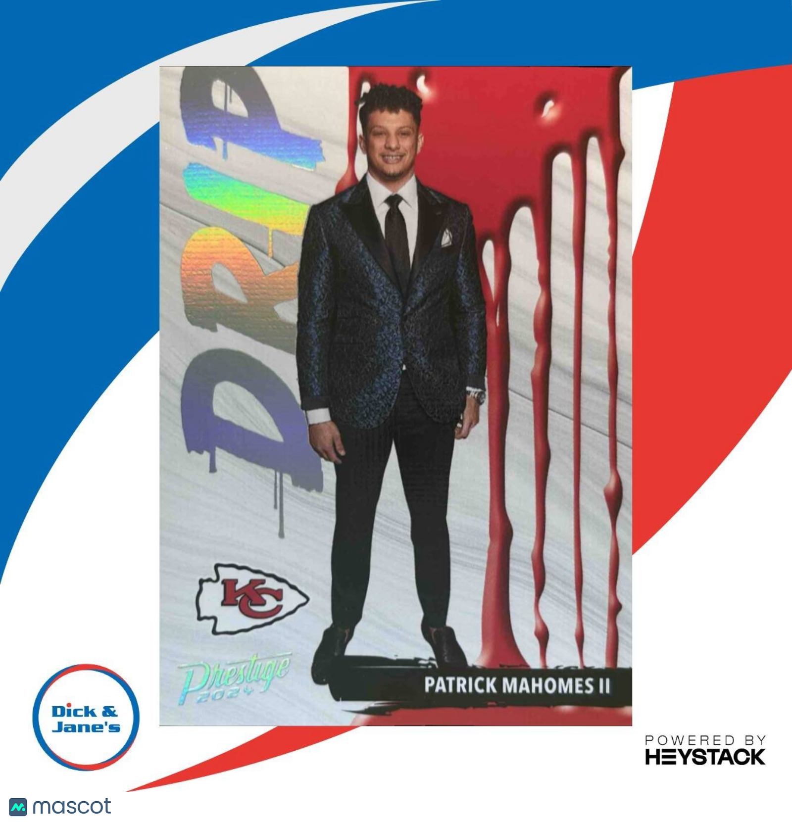 2024 Panini Prestige Patrick Mahomes II NFL Drip #D-PMS Kansas City Chiefs - Sports Cards