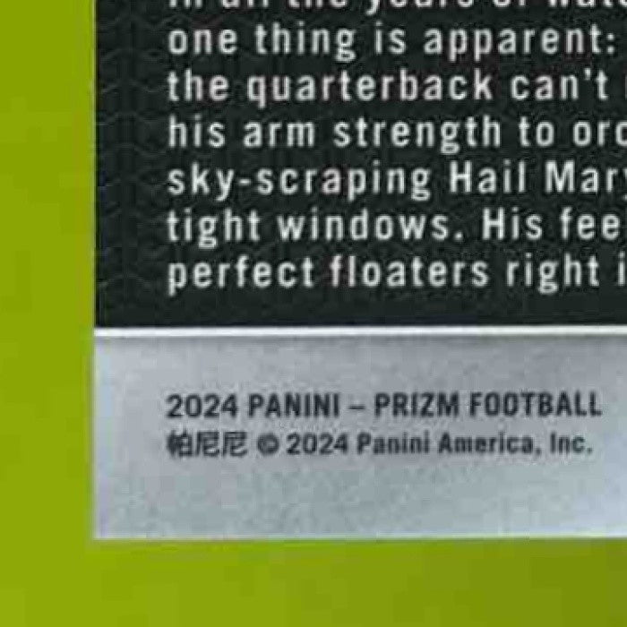2024 Panini Prizm Aaron Rodgers Blue Sparkle 17/96 #222 New York Jets - Sports Cards