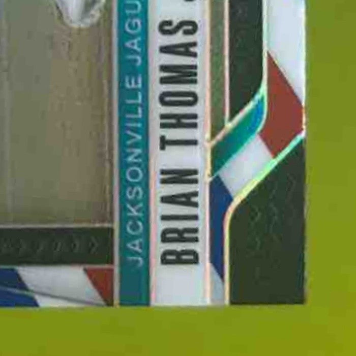 2024 Panini Prizm Brian Thomas Jr. Red White and Blue #314 RC Jaguars - Sports Cards