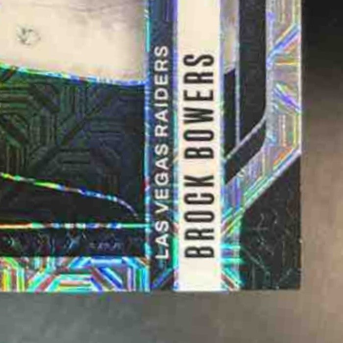 2024 Panini Prizm Brock Bowers Rookie Variations Mojo /25 #9 RC VAR Raiders - Sports Cards