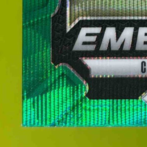 2024 Panini Prizm Caleb Williams Emergent Green Wave #1 RC Chicago Bears Rookie Sports Cards