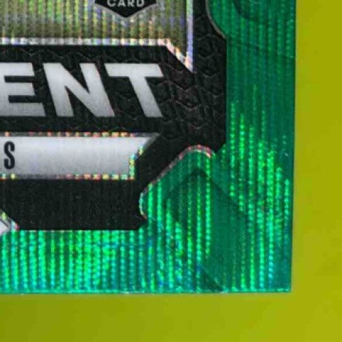 2024 Panini Prizm Caleb Williams Emergent Green Wave #1 RC Chicago Bears Rookie Sports Cards