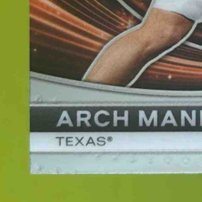 2024 Panini Prizm Collegiate Arch Manning Student Orientation Texas Longhorns - Sports Cards