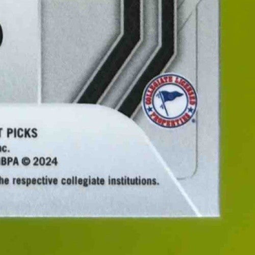 2024 Panini Prizm Collegiate Caitlin Clark All American Green #23 RC Hawkeyes - Sports Cards