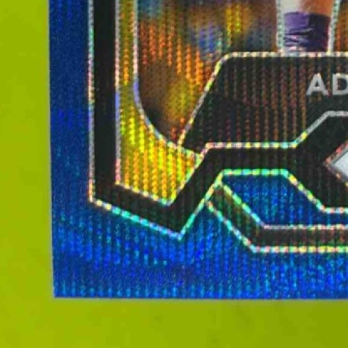 2024 Panini Prizm Collegiate Draft Picks Adam Thielen Blue Wave /249 #16 - Sports Cards