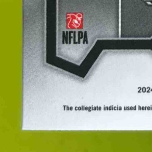 2024 Panini Prizm Collegiate Draft Picks Adam Thielen Blue Wave /249 #16 - Sports Cards