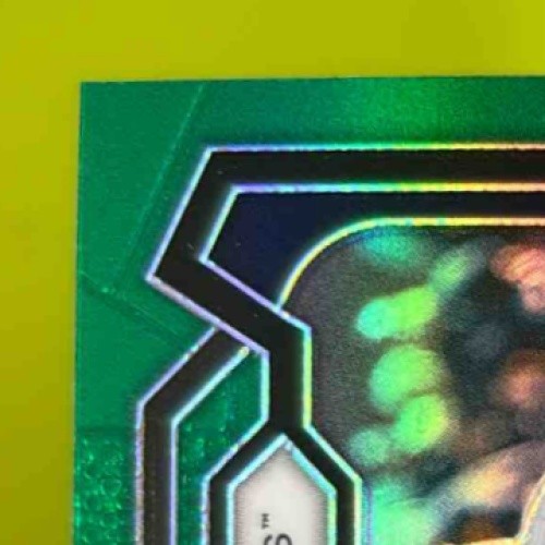 2024 Panini Prizm Collegiate Draft Picks Nico Collins Green #51 Wolverines - Sports Cards