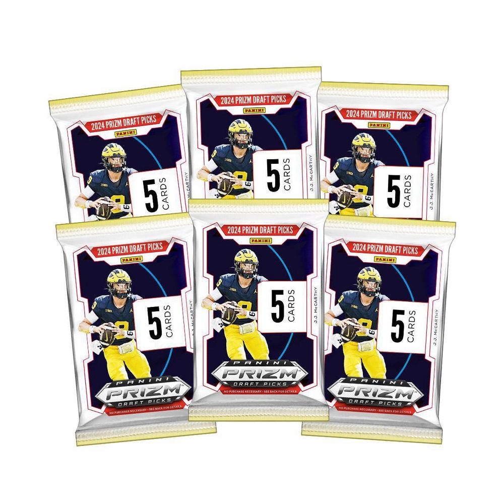 2024 Panini Prizm Draft Picks Football Blaster Box (Green Parallels) - NFL Blaster Box