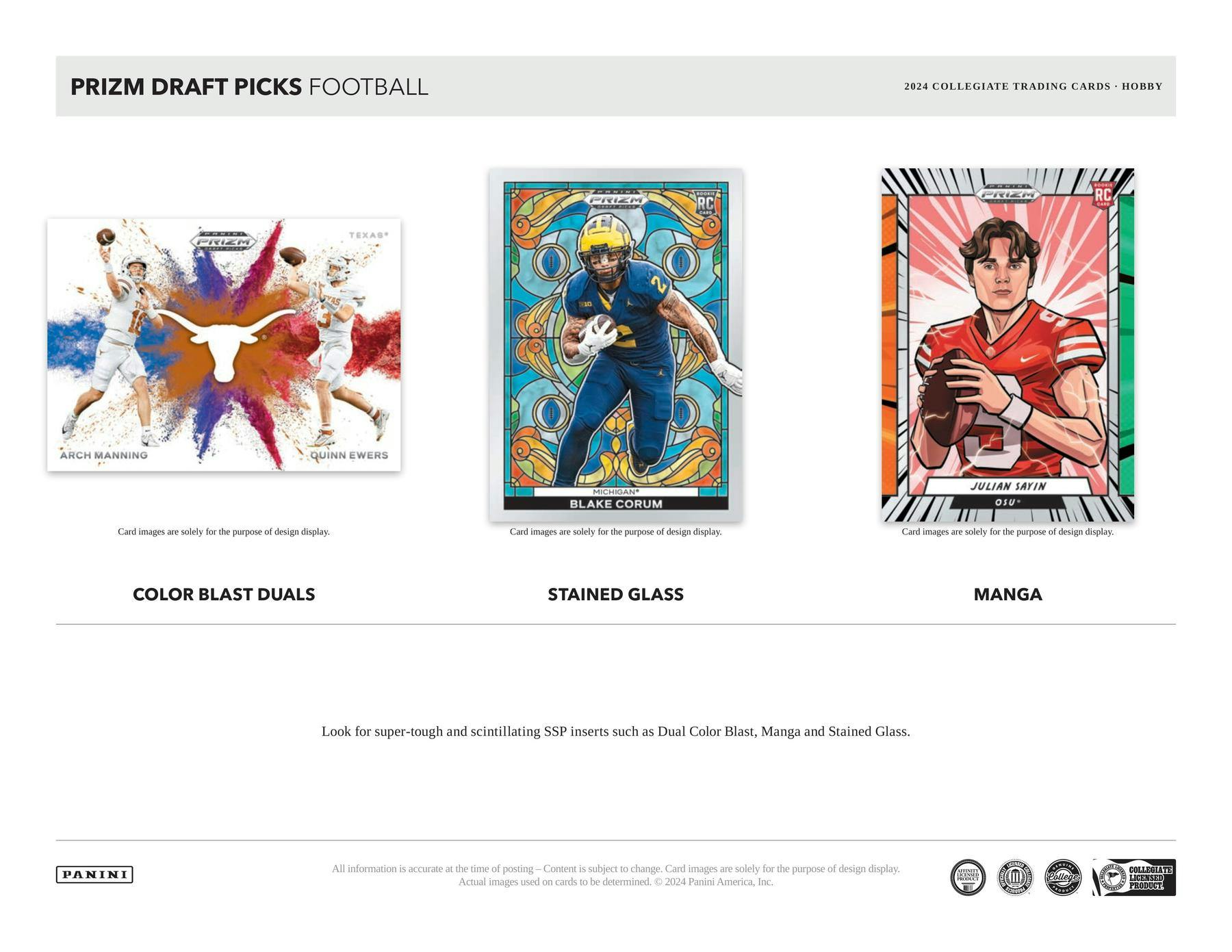 2024 Panini Prizm Draft Picks Football Hobby Box (4 Autos) - NFL Hobby Box