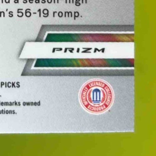 2024 Panini Prizm Draft Picks Michael Penix Jr Instant Impact Red Ice RC Huskies Sports Cards