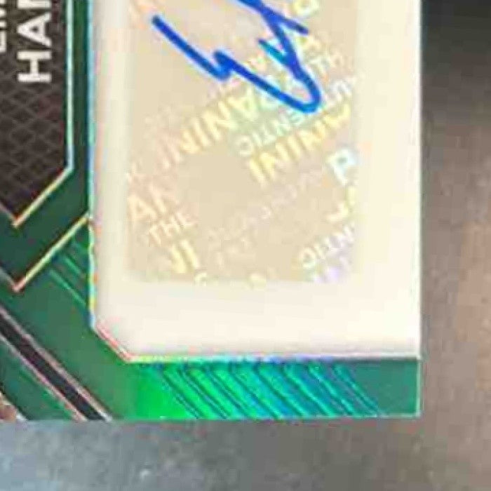 2024 Panini Prizm Emerson Hancock Sensational Signatures Green #SS-EH RC Auto - Sports Cards