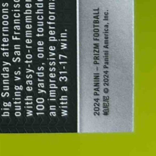 2024 Panini Prizm JaMarr Chase Black and White Checker #57 Cincinnati Bengals - Sports Cards