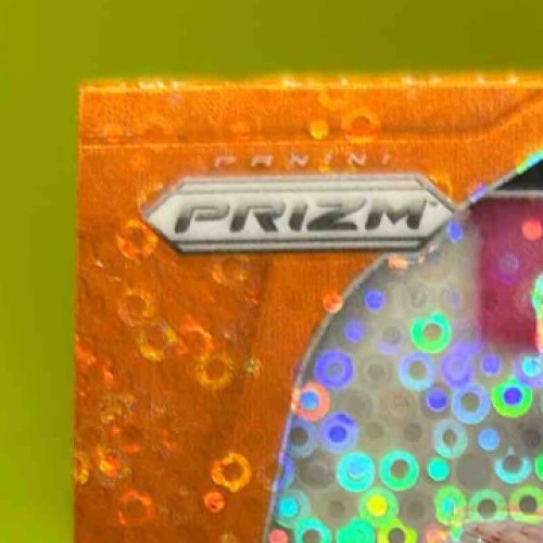 2024 Panini Prizm Jayden Daniels Orange Disco #347 RC Washington Commanders - Sports Cards