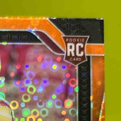 2024 Panini Prizm Jayden Daniels Orange Disco #347 RC Washington Commanders - Sports Cards