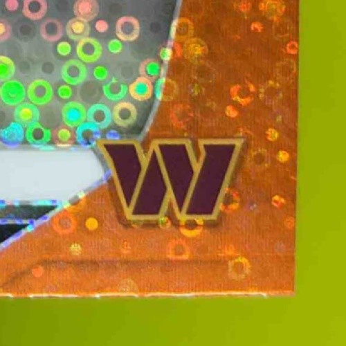 2024 Panini Prizm Jayden Daniels Orange Disco #347 RC Washington Commanders - Sports Cards