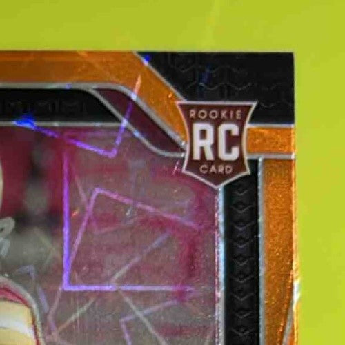 2024 Panini Prizm Jayden Daniels Orange Lazer #347 RC Washington Commanders - Sports Cards