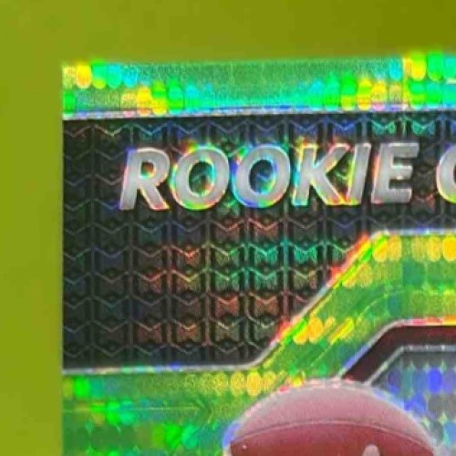 2024 Panini Prizm Jayden Daniels Rookie Gear Green Pulsar MEM RC Commanders - Sports Cards