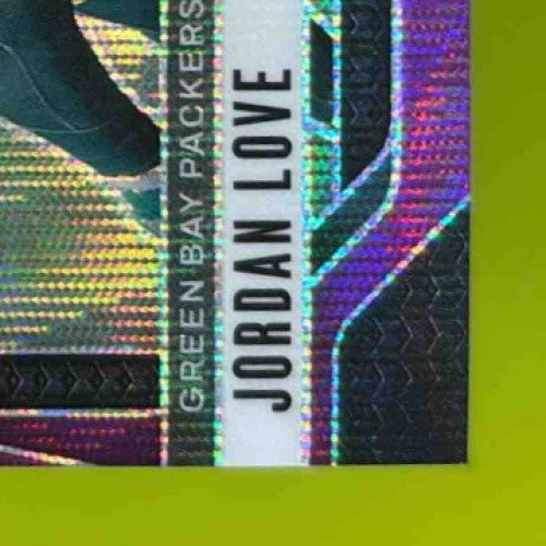 2024 Panini Prizm Jordan Love Purple Wave 78/99 #101 Green Bay Packers - Sports Cards