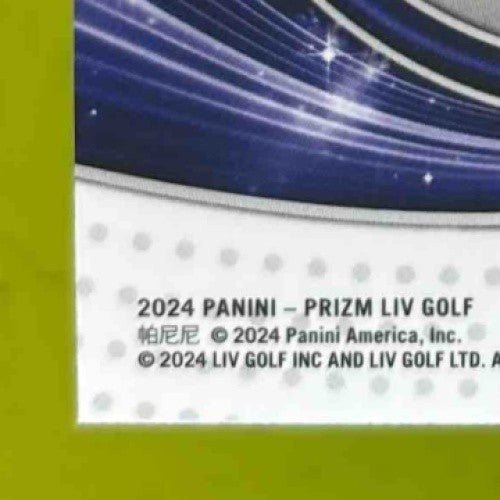 2024 Panini Prizm LIV Golf Brooks Koepka Captains Silver #72 Smash GC Sports Cards