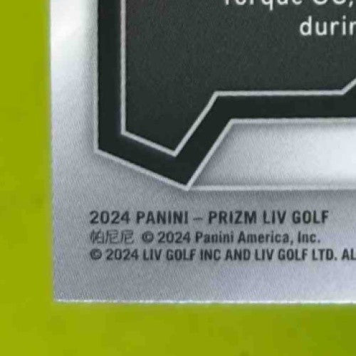 2024 Panini Prizm LIV Golf Mito Pereira Silver #33 Torque GC - Sports Cards