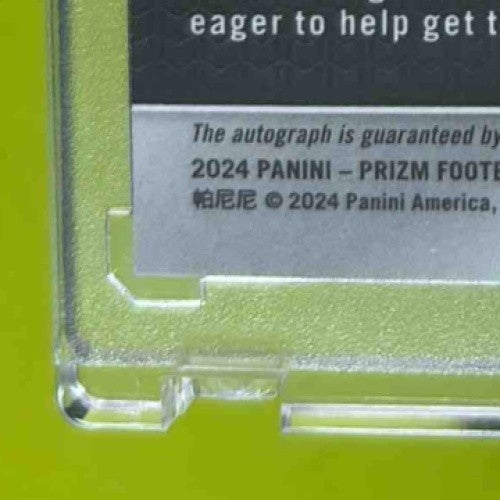 2024 Panini Prizm Michael Penix Jr. Auto Silver #378 RC Atlanta Falcons - Sports Cards