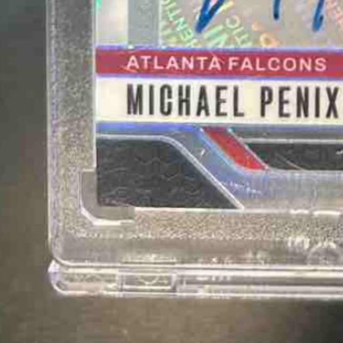 2024 Panini Prizm Michael Penix Jr. Auto Silver #378 RC Atlanta Falcons - Sports Cards