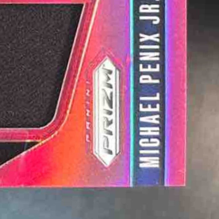 2024 Panini Prizm Michael Penix Jr. Premier Jerseys Pink MEM RC Atlanta Falcons - Sports Cards