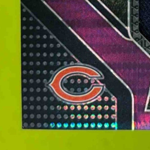 2024 Panini Prizm Rome Odunze Rookie Gear Purple Pulsar MEM RC Chicago Bears - Sports Cards