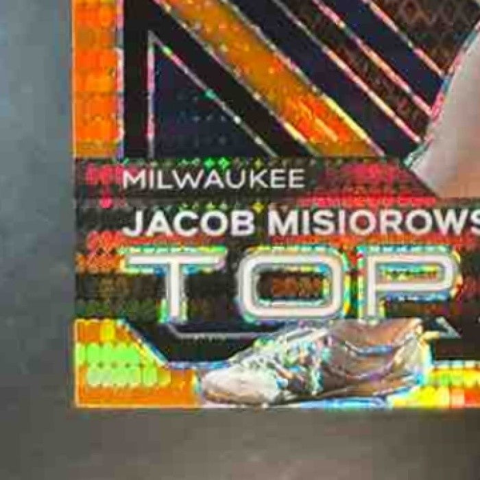 2024 Panini Prizm Top Tier Jacob Misiorowski Orange Pulsar /399 Minnesota Twins - Sports Cards