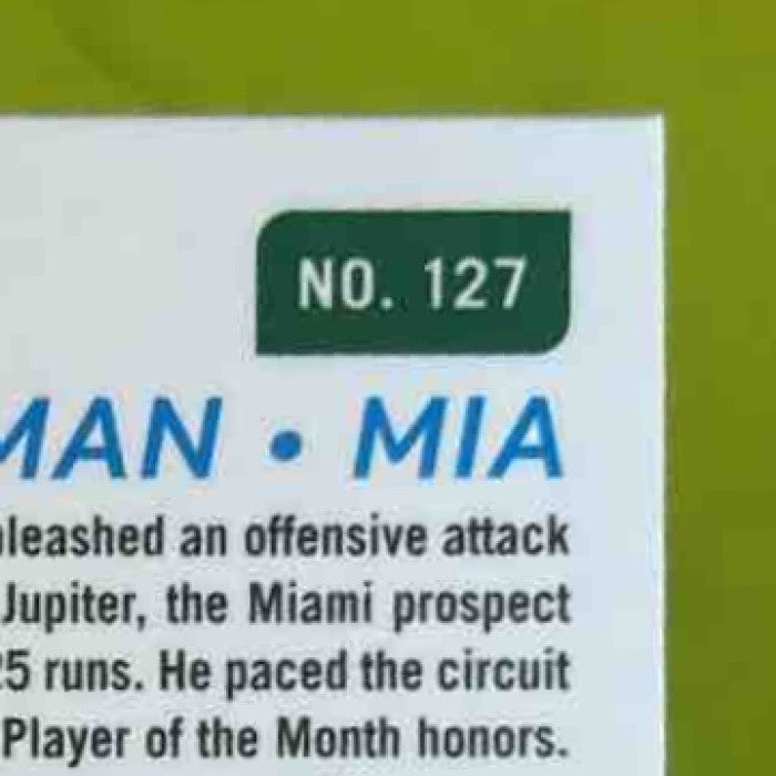 2024 Panini Prospect Edition Kemp Alderman Ticket Signatures #127 Auto Marlins - Sports Cards