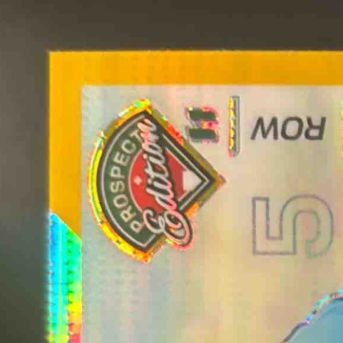 2024 Panini Prospect Edition PJ Morlando Signature Gold Pulsar 1/10 Auto Marlins - Sports Cards
