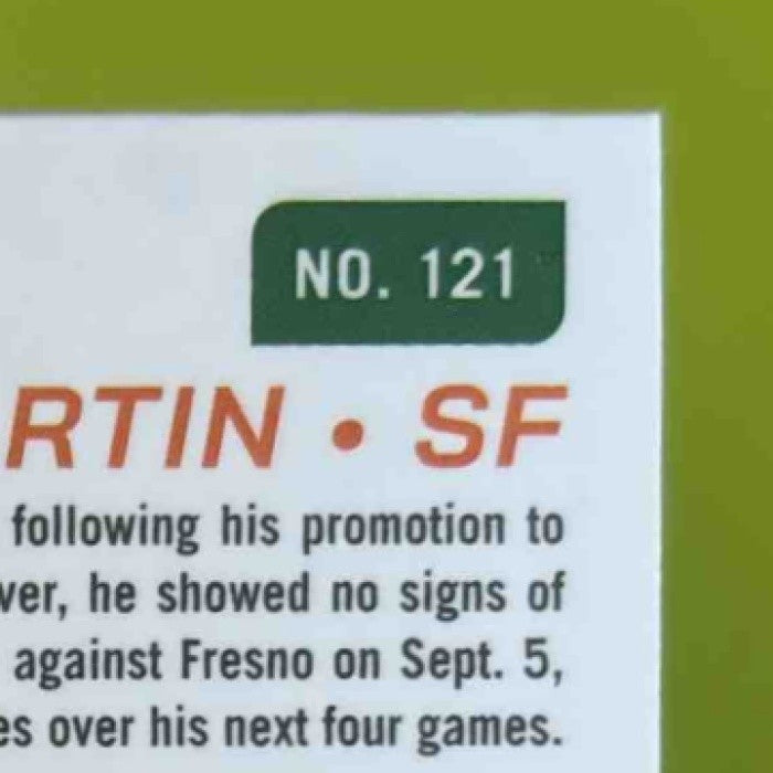2024 Panini Prospect Edition Walker Martin Signatures Red Power /99 Auto Giants - Sports Cards