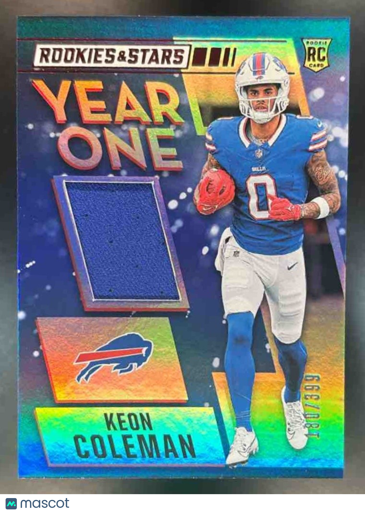 2024 Panini Rookies & Stars Keon Coleman Star Search /399 MEM RC Buffalo Bills - Sports Cards