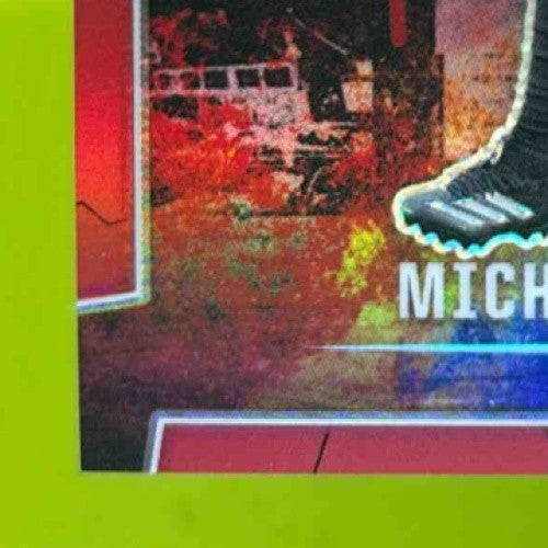 2024 Panini Rookies & Stars Michael Penix Jr. Thrillers Red 64/99 RC Falcons - Sports Cards