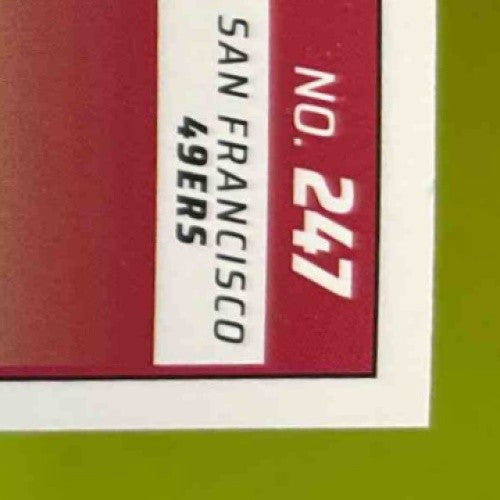 2024 Panini Score George Kittle Signatures Red Zone 20/20 #247 Auto 49ers - Sports Cards