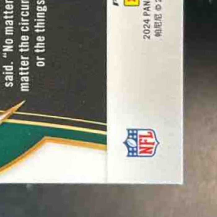 2024 Panini Select Ahmad ’Sauce’ Gardner Zebra Prizm Shock #93 New York Jets - Sports Cards