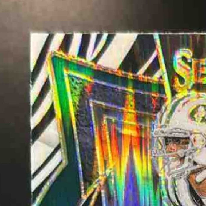 2024 Panini Select Ahmad ’Sauce’ Gardner Zebra Prizm Shock #93 New York Jets - Sports Cards