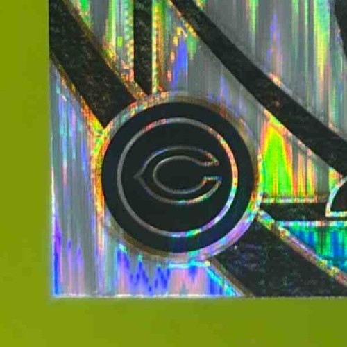 2024 Panini Select Caleb Williams Green and Yellow Prizm Shock #216 RC Bears - Sports Cards