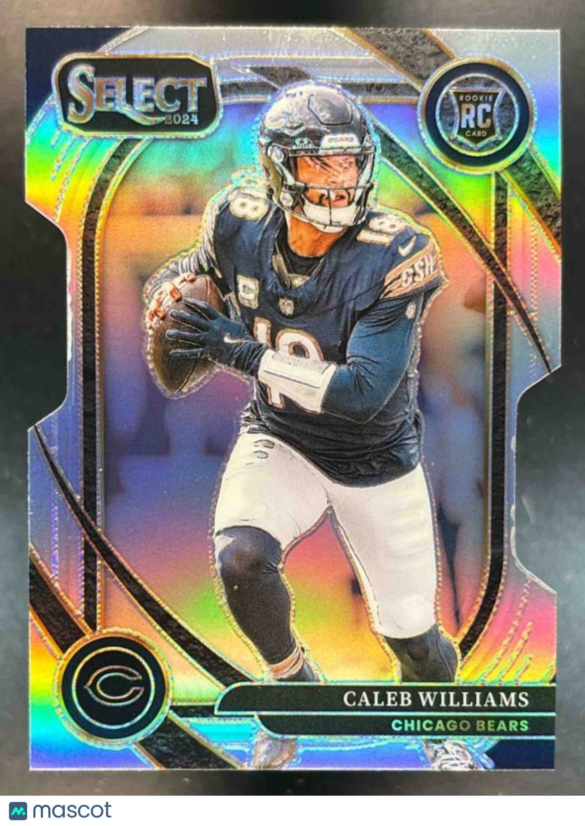 2024 Panini Select Caleb Williams Silver Prizm Die-Cut #216 RC Chicago Bears - Sports Cards