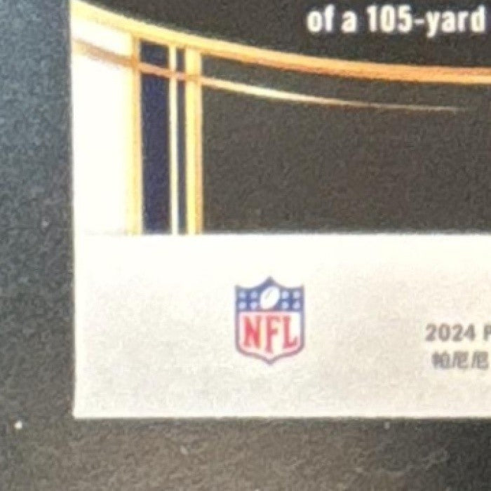 2024 Panini Select DJ Moore Premier Zebra Prizm Shock #151 Chicago Bears - Sports Cards
