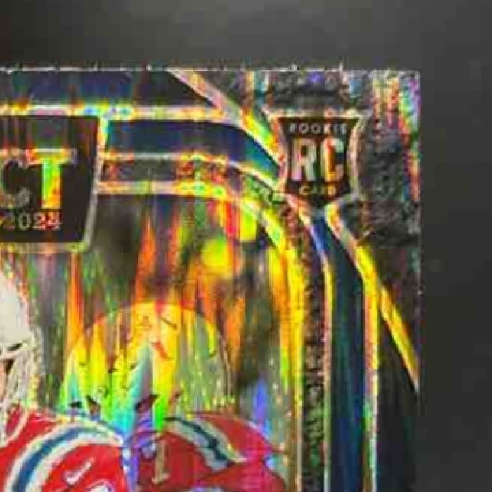 2024 Panini Select Drake Maye Black and Orange Shock #113 RC New England Patriot - Sports Cards