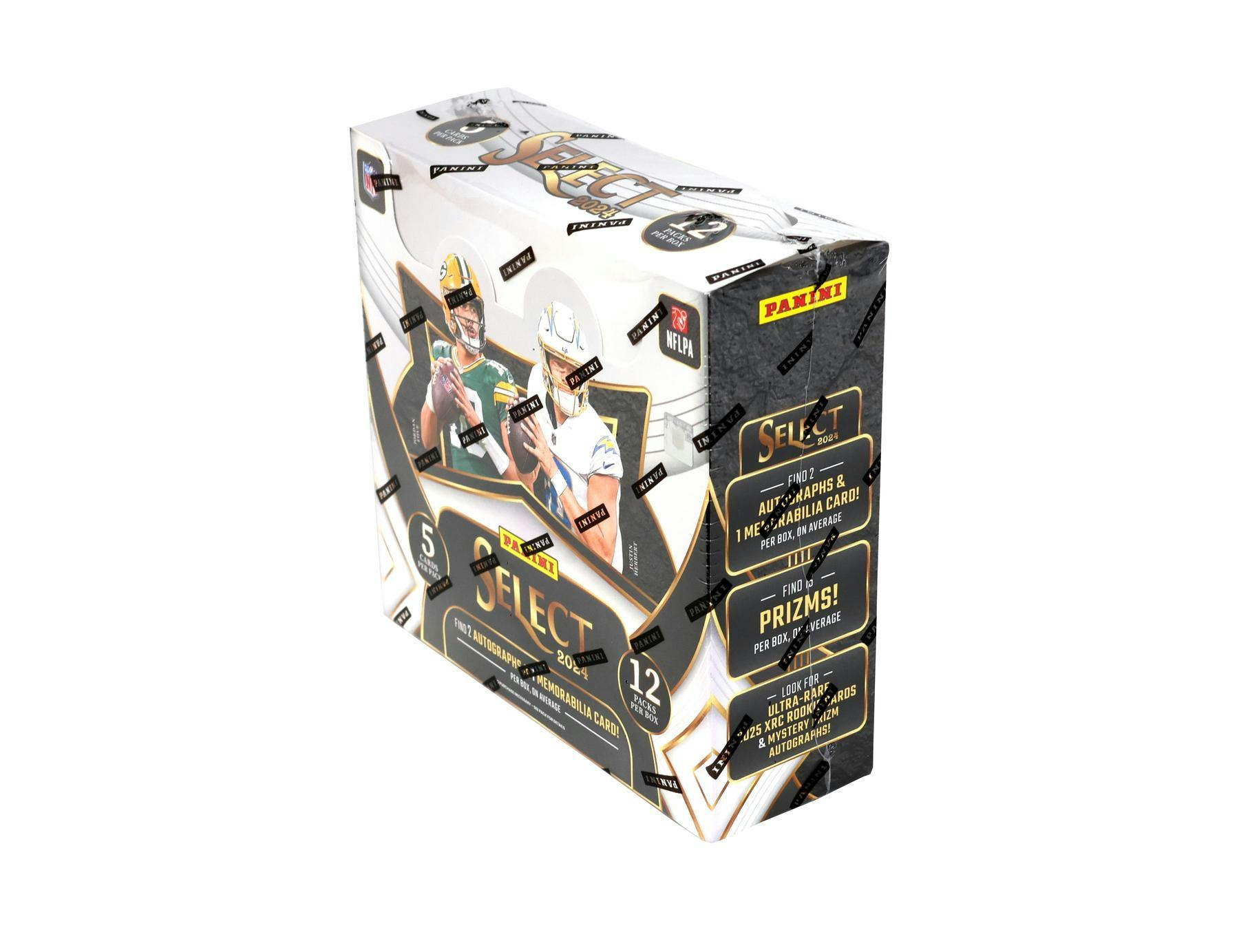 2024 Panini Select Football Hobby Box (2 Autos / 1 Mem) - NFL Hobby Box
