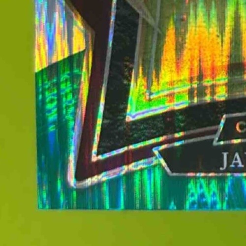 2024 Panini Select Jayden Daniels Black and Green Prizm Shock #26 RC Commanders - Sports Cards