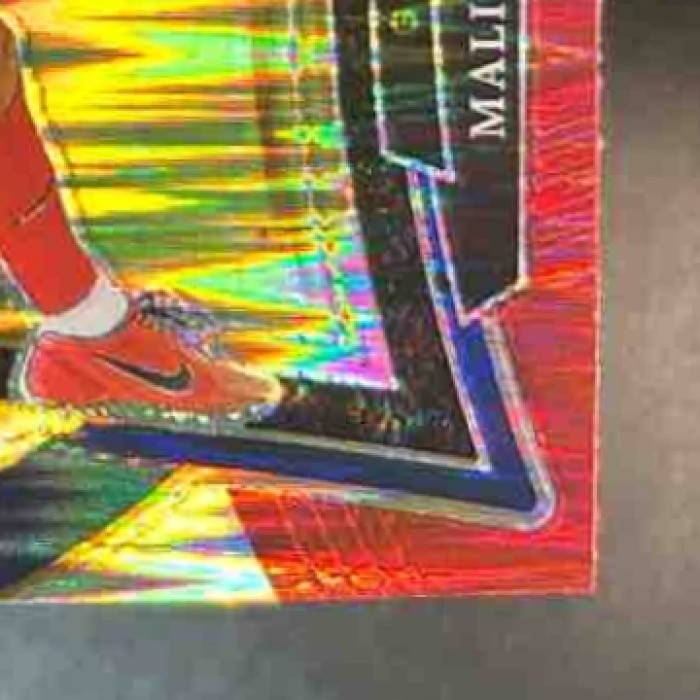 2024 Panini Select Malik Nabers Black and Red Prizm #29 RC Giants - Sports Cards