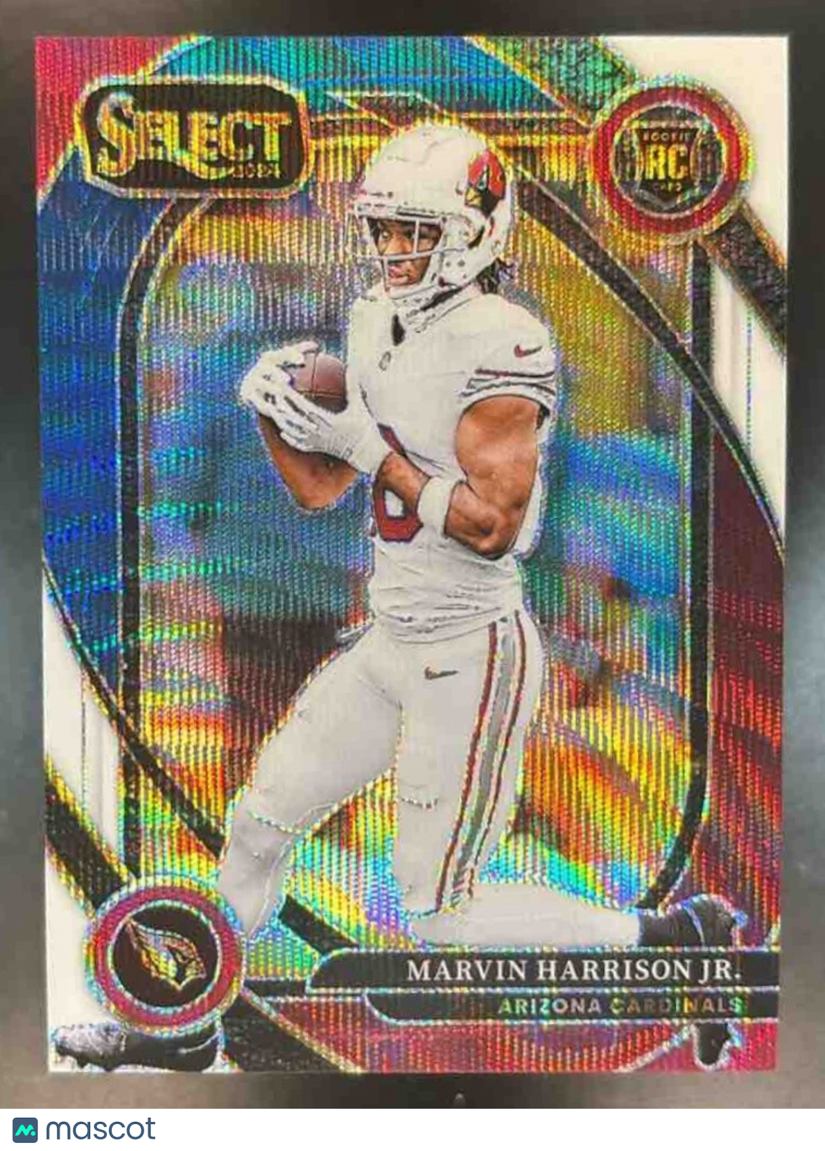 2024 Panini Select Marvin Harrison Jr. Tri-Color Prizm /149 #219 RC Cardinals - Sports Cards