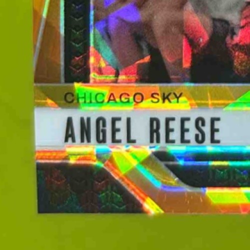 2024 Panini WNBA Prizm Angel Reese Orange Ice #10 Rookie Card Chicago Sky Sports Cards