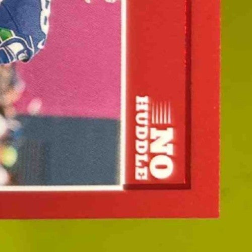 2024 Panini Zenith AJ Barner Rookie Auto No Huddle RED #104 RC Seattle Seahawks - Sports Cards