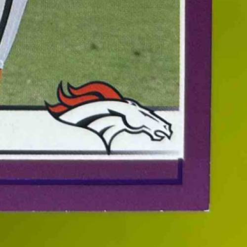 2024 Panini Zenith Bo Nix 2nd Down Purple 50/50 #109 RC Denver Broncos - Sports Cards