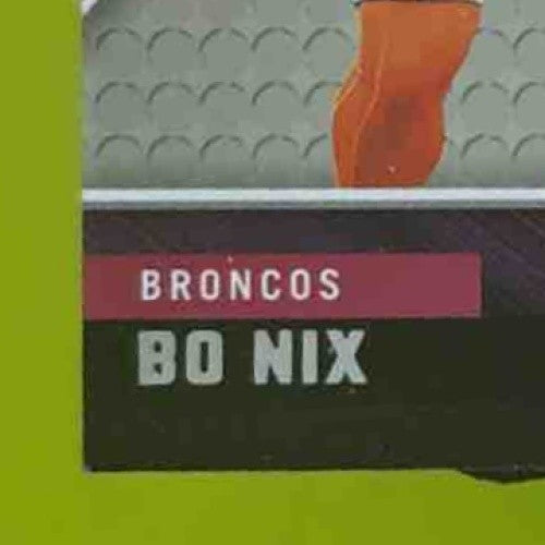 2024 Panini Zenith Bo Nix Z-Jersey #ZJ-4 MEM RC Denver Broncos - Sports Cards