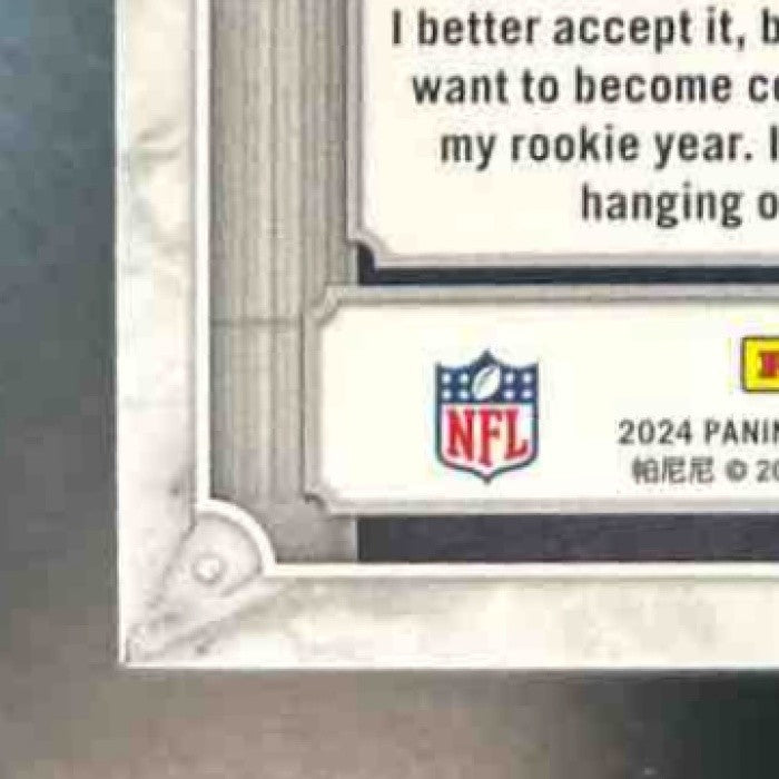 2024 Panini Zenith Bo Nix Z Marquee Orange #4 RC Denver Broncos - Sports Cards